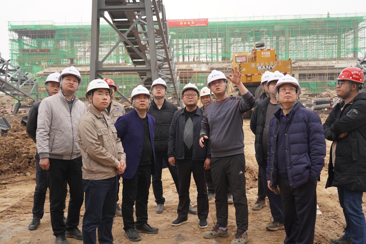 沅江市市长罗必胜调研c7·（中国）官方网站沅江机制砂和砂石集散中心建设项目